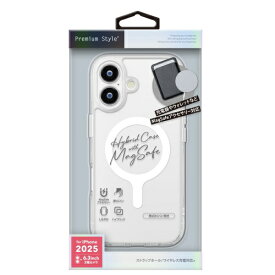 PGA｜ピージーエー iPhone 17ケース MagSafe対応 ハイブリッドケース Premium Style クリア PG-25AMH03CL