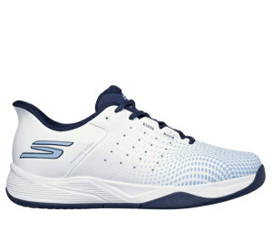 �X�P�b�`���[�Y�bSKECHERS �����Y �s�b�N���{�[���V���[�Y �X���b�v�C���Y ���@�C�p�[�R�[�g �����[�h SKECHERS VIPER COURT RELOAD �z���C�g×�l�C�r�[ 246101C [�����Y /25.5cm]