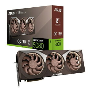 ASUSbGCX[X OtBbN{[h (Nvidia RTX5080 / 16G / NoctuaR{f) RTX5080-O16G-NOCTUA [16GB]