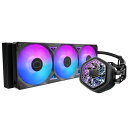 【エントリーで最大全額ポイント還元｜6/11まで】 COOLER MASTER｜クーラーマスター 水冷CPUクーラー 120mmファンx3 […