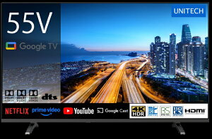 jeNbUnitech LCG5505SH Android GoogoleڃX}[ger SINOTEC LCG5505SH [55V^ /BluetoothΉ /4KΉ]