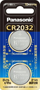 Panasonic�b�p�i�\�j�b�N �{�^���d�r CR-2032E/2P [2��]