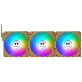 THERMALTAKE｜サーマルテイク ケースファンx3 [120mm /2000RPM] CT120 EX ARGB Sync PC Cooling Fan 3 Fan Pack Gravel Sand CL-F216-PL12GS-A