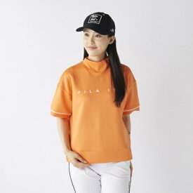 フィラゴルフ｜FILA GOLF レディース 半袖プルオーバー オレンジ 795600 [レディース /Mサイズ]【返品交換不可】
