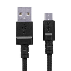 エレコム｜ELECOM ［micro USB］USBケーブル 充電・転送 2A （1.2m・ブラック）MPA-AMBS2U12BK [1.2m]
