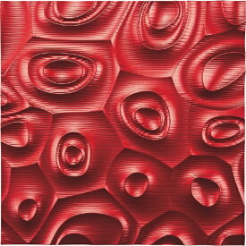 ユーパワー｜YOU POWER プラデック ウォール アート「ネビュラス」 （メタルレッド）