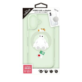 PGA｜ピージーエー iPhone 17 ケース MagSafe対応 ハイブリッドケース Premium Style ベイマックス PG-D25AMH04BAY