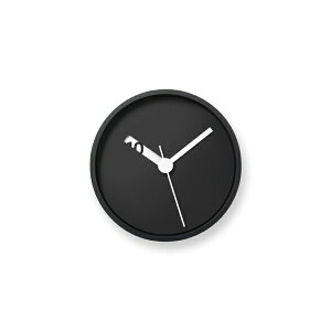 �y�G���g���[�ōő�2���|�C���g������b4/23�܂Łz �^�J�^�����m�X�bLemnos Extra Normal Clock �u���b�N RM24-07 BK