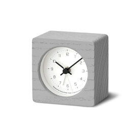 タカタレムノス｜Lemnos NEUT alarm clock ニュート アラーム クロック グレー KK24-09 GY [アナログ]