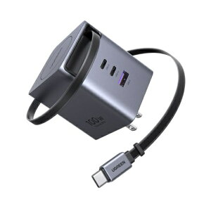 UGREENb[O[ 100W GaN莮P[ut}[d 65827 O[ UGR-OT-000045