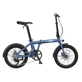 ERWAY｜イーアールウェイ 折りたたみ電動アシスト自転車 ERWAY A01 ネイビー [20インチ /7段変速]【キャンセル・返品不可】 【代金引換配送不可】