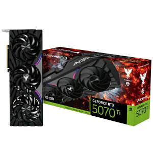 GAINWARDbQC[h GAINWARD RTX 5070 Ti PHOENIX-S 16GB GDDR7 NE7507T019T2-GB2031K [GeForce RTXV[Y /16GB]