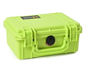 Pelican｜ペリカン PELICAN ペリカン 1150 フォーム付き 3L 24cm x 19.8cm x 10.9cm ハードケース 正規品 保証付き プロテクターケース ブライトグリーン 1150-000-BGR-01