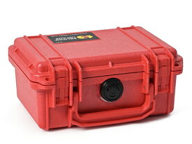 Pelican｜ペリカン PELICAN ペリカン 1120 フォーム付き 2.0L 21.4cm x 17.2cm x 9.8cm 正規品 保証付き プロテクターケース ビビッドレッド 1120-000-0178-01