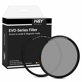 H&Y｜エイチアンドワイ EVO リッチトーンナチュラルCPL 49mm ホワイト ENW16-49