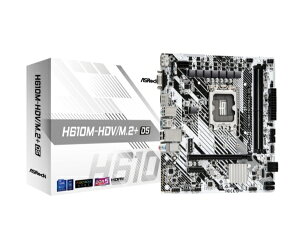 ASROCKbAXbN }U[{[h(LGA1700) H610M-HDV/M.2+ D5 [MicroATX]