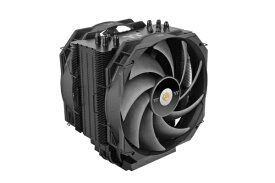 THERMALTAKE｜サーマルテイク CPUクーラー 140mmファンx2 [LGA4677・sTR5/SP6] WAir Air cooler Black CL-P140-CA14BL-A