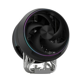 ZALMAN｜ザルマン CPUクーラー 120mmファンx2 [LGA1851/1700/1200/1156/1155/1151/1150・AM5/AM4] ブラック ZET5 BLACK