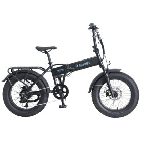 CYCOO｜サイクー 折りたたみ電動アシスト自転車 CYCOO GHOST Wolf サイクーゴーストウルフ マットブラック TDN-244L [20インチ /7段変速]【キャンセル・返品不可】 【代金引換配送不可】