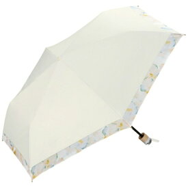 ワールドパーティー｜WPC. 折りたたみ傘 遮光リムオーガンジープリント ミニ Wpc. オフ 801-11039-102 [日傘 /49cm]