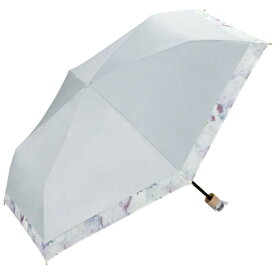 ワールドパーティー｜WPC. 折りたたみ傘 遮光リムオーガンジープリント ミニ Wpc. グレー 801-11039-102 [日傘 /49cm]