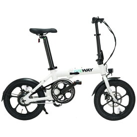 ERWAY｜イーアールウェイ 折りたたみ電動アシスト自転車 ERWAY A01 Lite ホワイト [16インチ]【キャンセル・返品不可】 【代金引換配送不可】