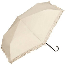 ワールドパーティー｜WPC. 折りたたみ傘 遮光クラシックフリル Wpc. ベージュ 801-11820-102 [日傘 /50cm]