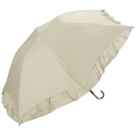 ワールドパーティー｜WPC. 折りたたみ傘 遮光ドームパラソル フリル ミニ Wpc. ベージュ 801-13217-102 [日傘 /55cm]