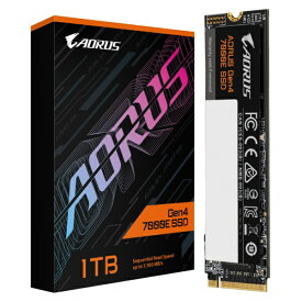 GIGABYTE｜ギガバイト AG470E1TB GIGABYTE AORUS Gen4 7000E SSD 1TB [1TB /M.2]