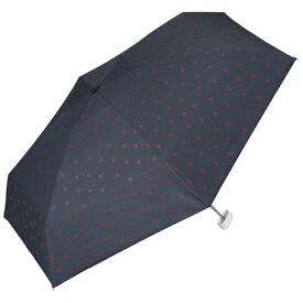 ワールドパーティー｜WPC. 折りたたみ傘 遮光ジャギーハート ミニ Wpc. ネイビー 801-14828-102 [日傘 /50cm]