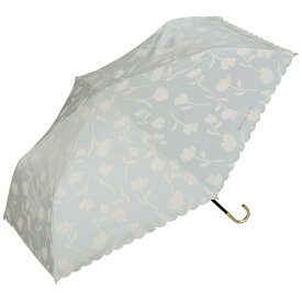 ワールドパーティー｜WPC. 折りたたみ傘 遮光フラワーシャドウ ミニ Wpc. グレー 801-18067-102 [日傘 /55cm]