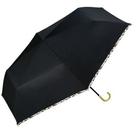 ワールドパーティー｜WPC. 折りたたみ傘 遮光アニマルパイピング ミニ Wpc. ブラック 801-17958-102 [日傘 /55cm]