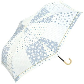 ワールドパーティー｜WPC. 折りたたみ傘 フローラルパッチワーク ミニ Wpc. オフ 8065-015-002 [晴雨兼用傘 /50cm]