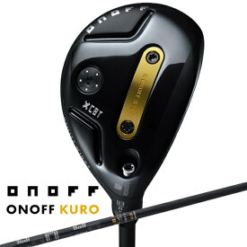 グローブライド｜GLOBERIDE ユーティリティ ONOFF UTILITY WINGS KURO [♯4 /24° /ONOFF CBT：626U /S /メンズ /右利き用]