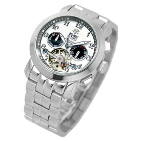 ジョンハリソン｜J.Harison 多機能付ビッグテンプ自動巻&手巻き JH-008WB