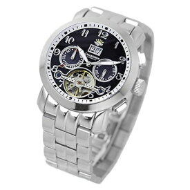 ジョンハリソン｜J.Harison 多機能付ビッグテンプ自動巻&手巻き JH-008BB