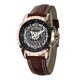 ジョンハリソン｜J.Harison 両面スケルトン自動巻&手巻紳士用腕時計 JH-038PB