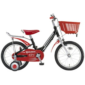 ブリヂストン｜BRIDGESTONE 14型 子供用自転車 エコキッズ (シングルシフト) ブラック＆レッド EKS14【キャンセル・返品不可】 【代金引換配送不可】