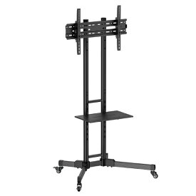 アーキス｜ARCHISS モニタースタンド [1画面 /43〜65インチ] キャスター付 ブラック AS-DSL01