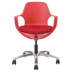 関家具｜SEKI FURNITURE オフィスチェア [W645xD645xH805〜920mm] POGO(ポゴ) レッド×座面ディープレッド 352503