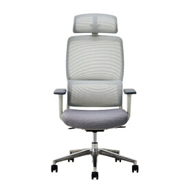 関家具｜SEKI FURNITURE オフィスチェア [W670xD635xH1140〜1240mm] ハイト(クッション座面) グレー 432078