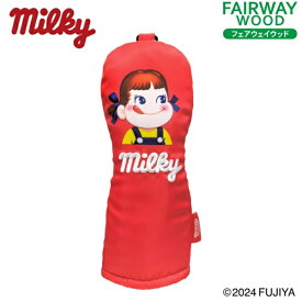ホクシン交易｜Hokushin Trading フェアウェイウッド用 ヘッドカバー ミルキー ペコちゃん 番手タグ キャットハンド レッド OHC0085