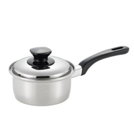 ベストコ 片手鍋 14cm IH ガス火対応 ステンレス SJ3143