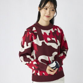 フィラゴルフ｜FILA GOLF レディース 軽量ニットセーター レッド 795761 [レディース /Mサイズ]【返品交換不可】