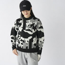 フィラゴルフ｜FILA GOLF レディース 軽量ニットセーター ブラック 795761 [レディース /Lサイズ]【返品交換不可】