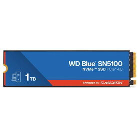 WESTERN DIGITAL｜ウェスタン デジタル WDS100T5B0E 内蔵SSD PCI-Express接続 WD Blue SN5100 シリーズ [1TB /M.2]