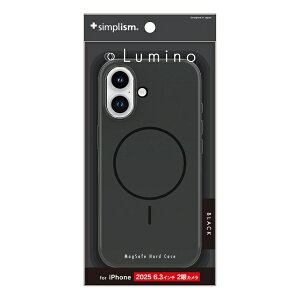 �g���j�e�B�bTrinity iPhone 17 �P�[�X �mLumino�n MagSafe�Ή� �n�[�h�P�[�X �u���b�N TR-IP25M2-LOMS-BK