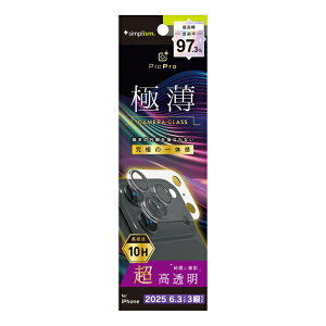 �g���j�e�B�bTrinity iPhone 17 Pro �����Y�t�B���� �mPicPro 3D�n �������݌v 3D���̃J���������Y�ی�K���X ������ TR-IP25M3-LCT-2ARCCL