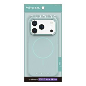 トリニティ｜Trinity iPhone 17 Proケース ［Lumino］ MagSafe対応 ハードケース ブルー TR-IP25M3-LOMS-BL