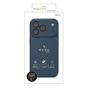 �g���j�e�B�bTrinity iPhone 17 Pro�P�[�X �mNUNO�n MagSafe�Ή� �w�ʃV���R�����U�[�P�[�X �l�C�r�[ TR-IP25M3-NNSL-SINV